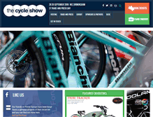 Tablet Screenshot of cycleshow.co.uk